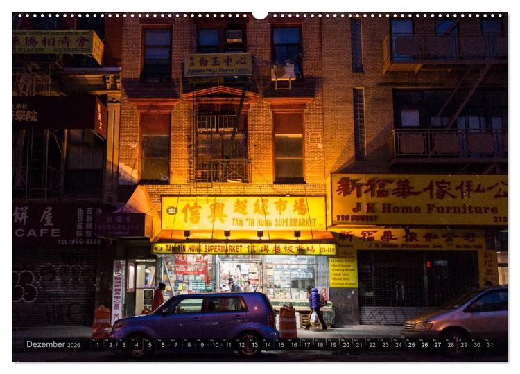 Produktbild: New York (hochwertiger Premium Wandkalender 2026 DIN A2 quer), Kunstdruck in Hochglanz