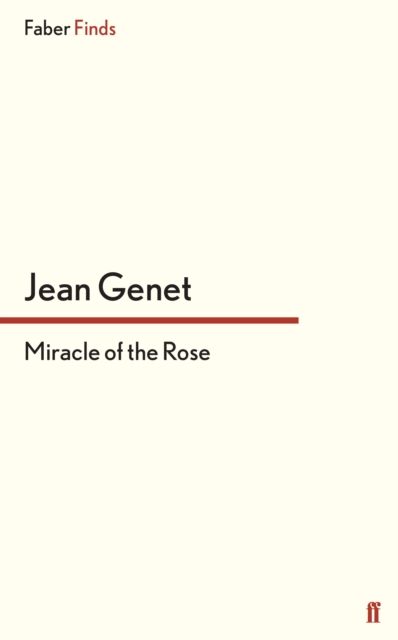 Produktbild: Genet, J: Miracle of the Rose