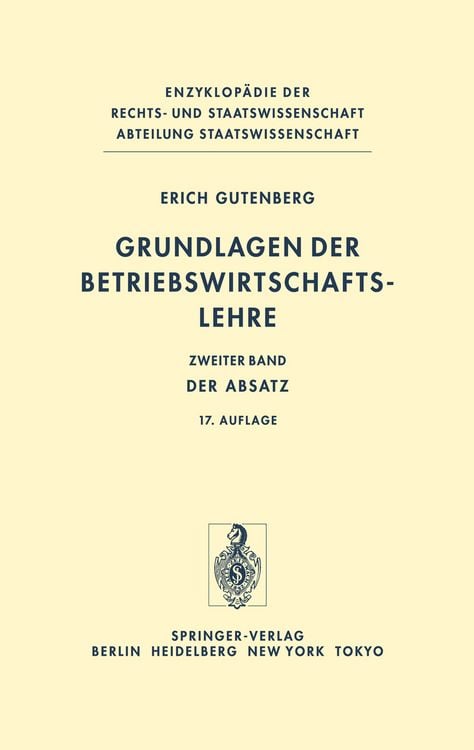 Produktbild: Grundlagen der Betriebswirtschaftslehre