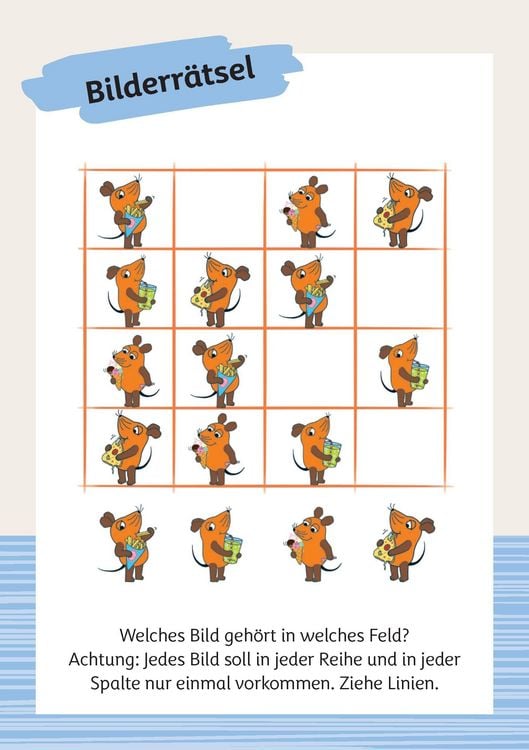 Produktbild: Mein kleiner Maus-Vorschulblock. Vorschul&uuml;bungen f&uuml;r Kinder ab 5 Jahren