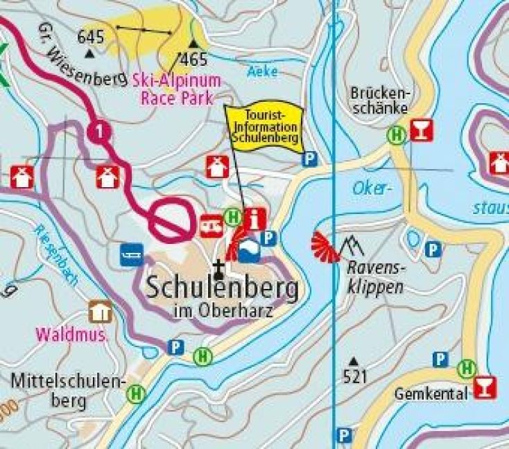 Produktbild: Harz Wintersportkarte 1 : 50 000