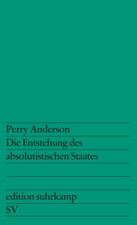 Produktbild: Die Entstehung des absolutistischen Staates