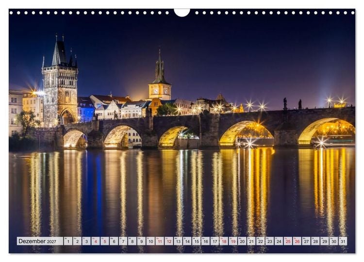 Produktbild: Historischer Charme Europas (Wandkalender 2027 DIN A3 quer), CALVENDO Monatskalender