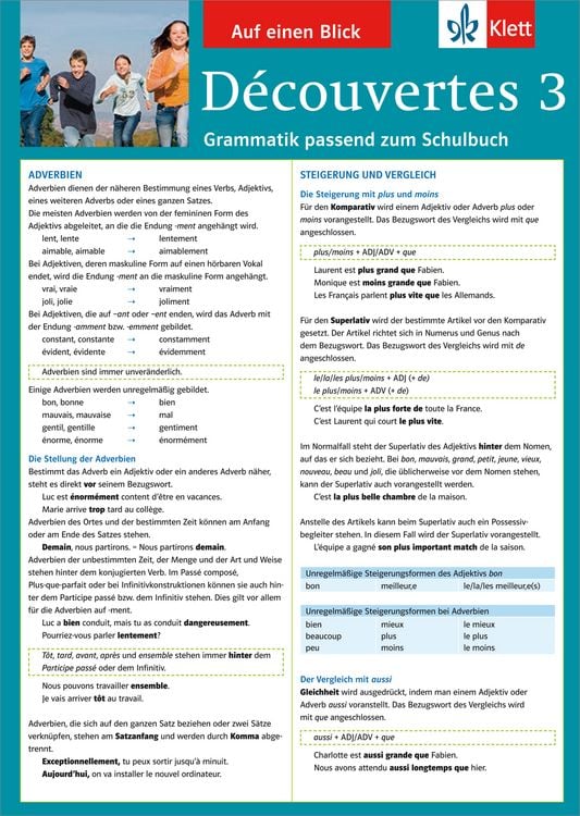 Produktbild: D&eacute;couvertes 3 - Auf einen Blick