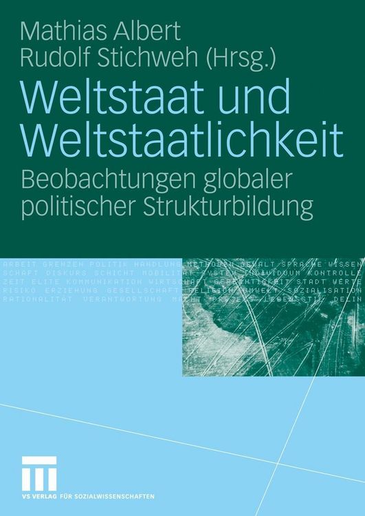 Produktbild: Weltstaat und Weltstaatlichkeit