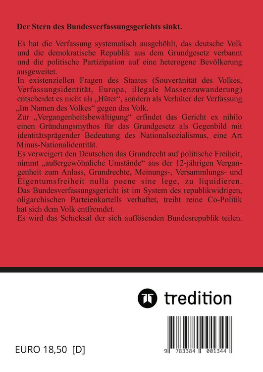 Produktbild: Grundrechte und Grundunrecht