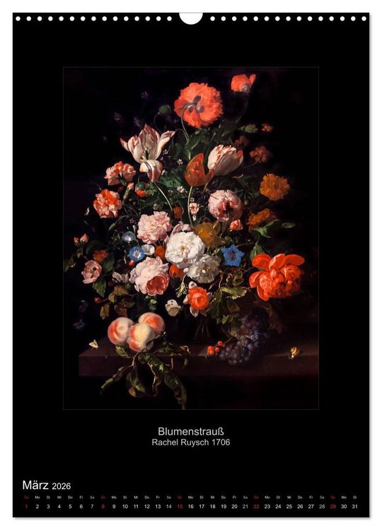 Produktbild: Stillleben - Illusionistische Malerei der Renaissance (Wandkalender 2026 DIN A3 hoch), CALVENDO Monatskalender
