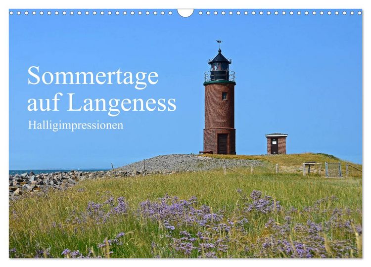 Produktbild: Sommertage auf Langeness (Wandkalender 2026 DIN A3 quer), CALVENDO Monatskalender