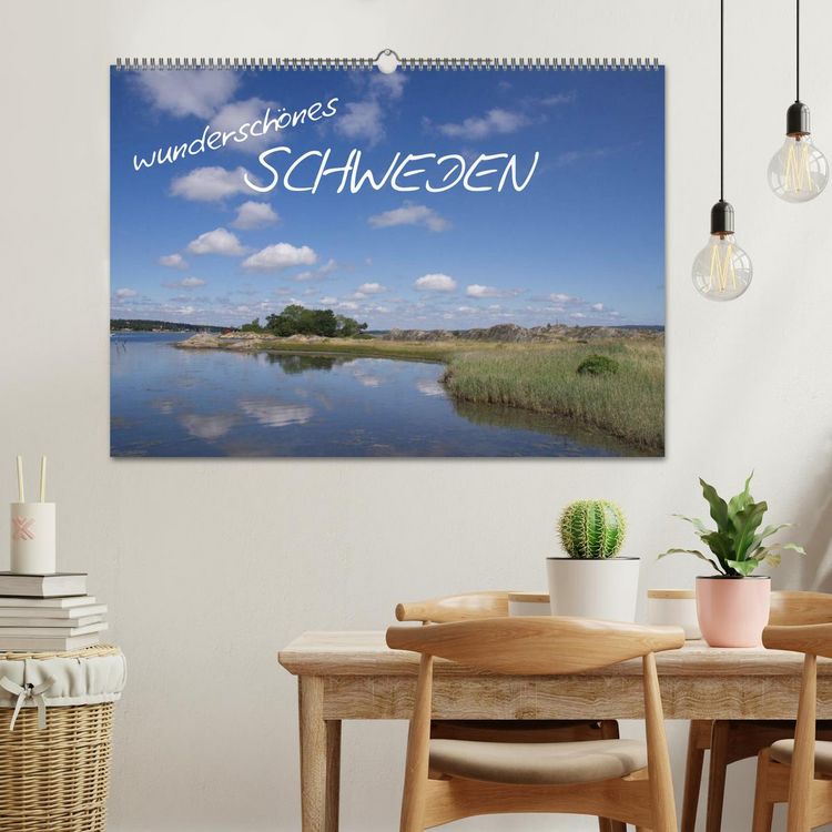 Produktbild: Wundersch&ouml;nes Schweden (Wandkalender 2026 DIN A2 quer), CALVENDO Monatskalender
