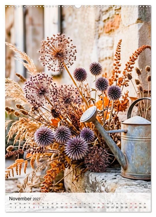 Produktbild: Provence Ein Garten im Wandel der Zeit (hochwertiger Premium Wandkalender 2027 DIN A2 hoch), Kunstdruck in Hochglanz