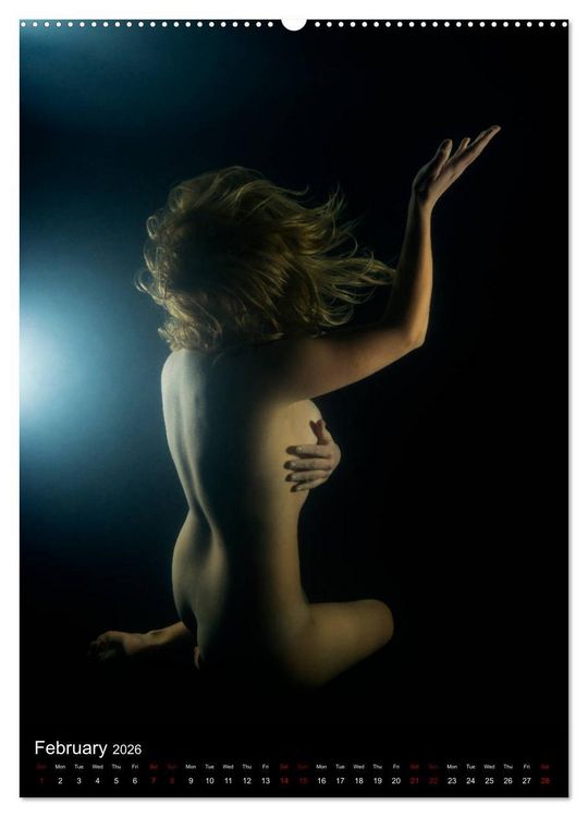 Produktbild: Underwater Erotic Shapes (High Quality Premium Wall Calendar 2026 DIN A2 portrait),CALVENDO 12 Month Wall Calendar