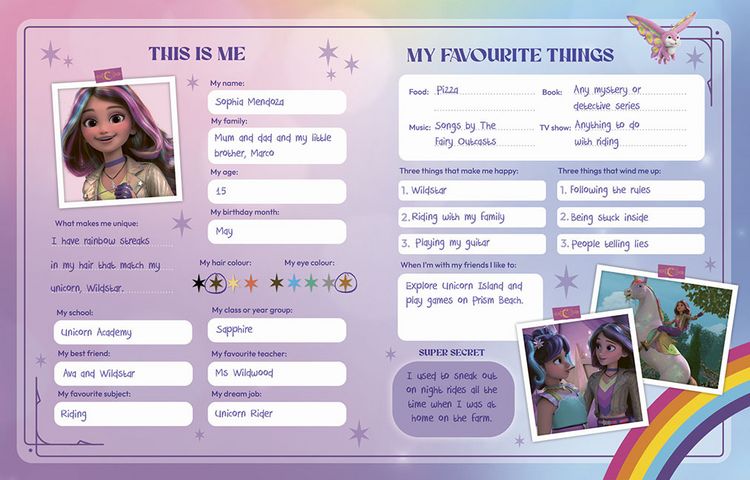 Produktbild: Unicorn Academy: Friendship Book