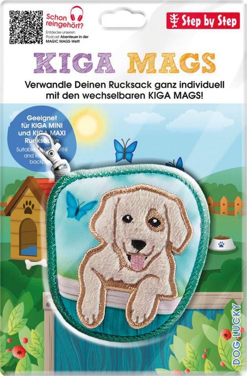 Produktbild: STEP BY STEP&reg; Kindergartenrucksack Zubeh&ouml;r Kiga Mags, Dog Lucky