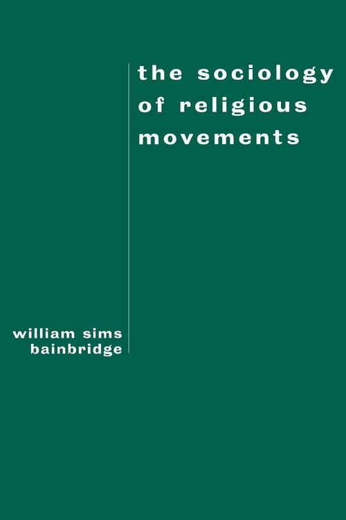 Produktbild: The Sociology of Religious Movements