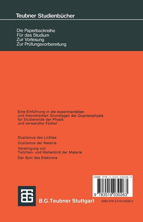 Produktbild: Grundlagen der Quantenphysik