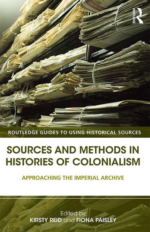 Produktbild: Sources and Methods in Histories of Colonialism
