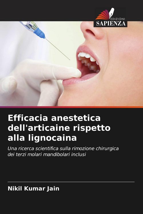 Produktbild: Efficacia anestetica dell'articaine rispetto alla lignocaina