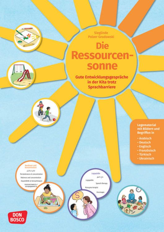 Produktbild: Die Ressourcensonne: Gute Entwicklungsgespr&auml;che in der Kita trotz Sprachbarriere
