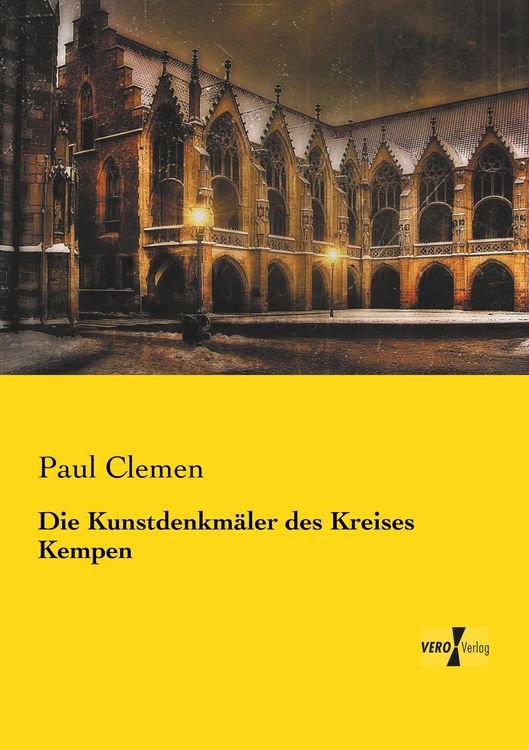 Produktbild: Die Kunstdenkm&auml;ler des Kreises Kempen