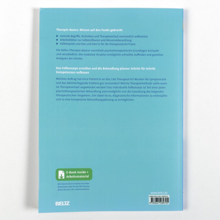 Produktbild: Therapie-Basics Fallkonzeption und Behandlungsplanung