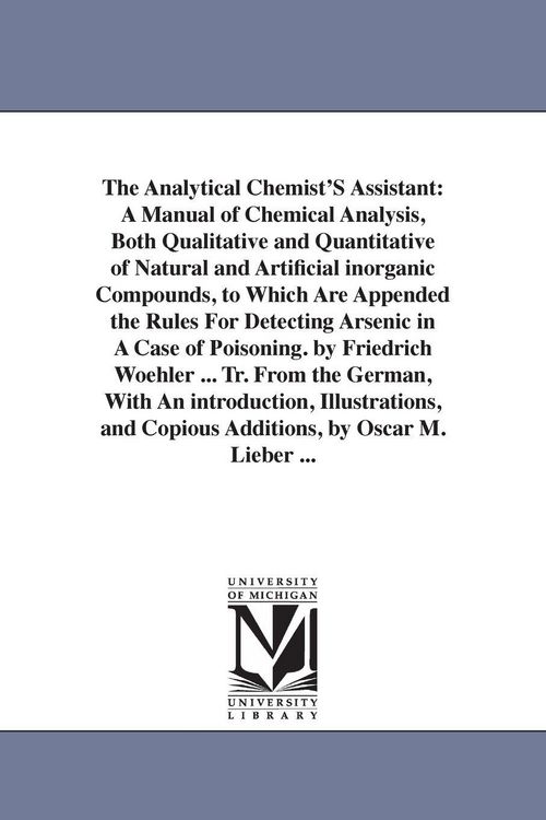 Produktbild: The Analytical Chemist'S Assistant