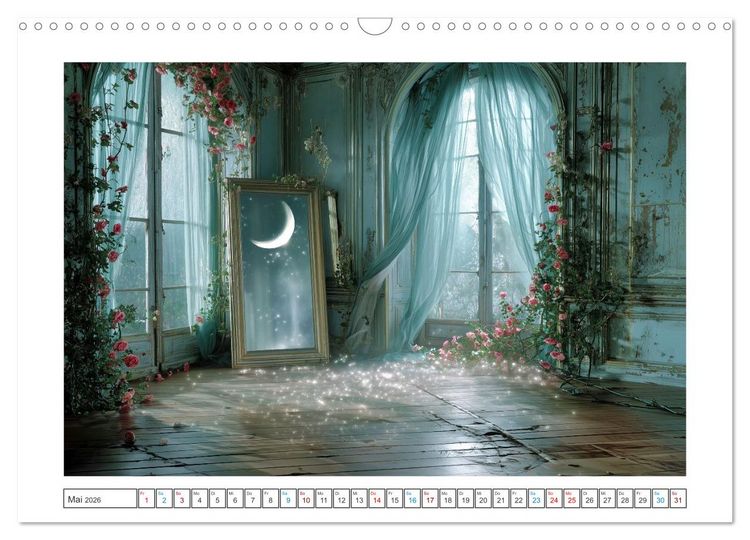 Produktbild: Magische Reflexionen (Wandkalender 2026 DIN A3 quer), CALVENDO Monatskalender