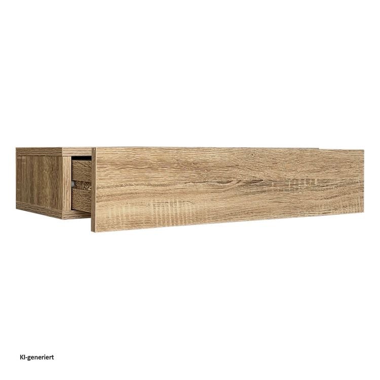 Produktbild: HTI-Living Wandregal mit Schublade 60 cm Sonoma Wandregal mit Schublade 60 cm Sonoma