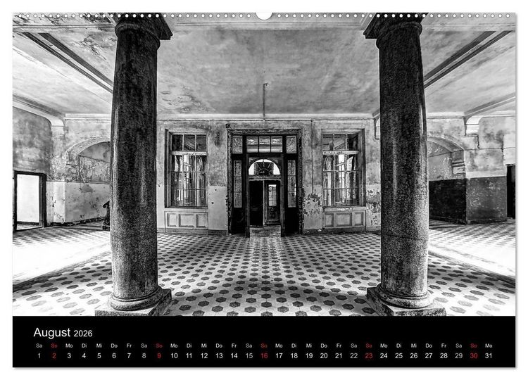 Produktbild: lost beauty (Wandkalender 2026 DIN A2 quer), CALVENDO Monatskalender