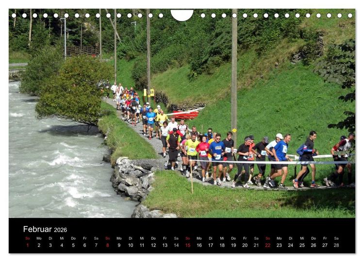 Produktbild: Der Jungfrau-Marathon (Wandkalender 2026 DIN A4 quer), CALVENDO Monatskalender