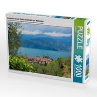 Produktbild: CALVENDO Puzzle Aussicht von der Panoramastra&szlig;e auf Malcesine | 1000 Teile Lege-Gr&ouml;&szlig;e 64x48cm Foto-Puzzle f&uuml;r gl&uuml;ckliche Stunden