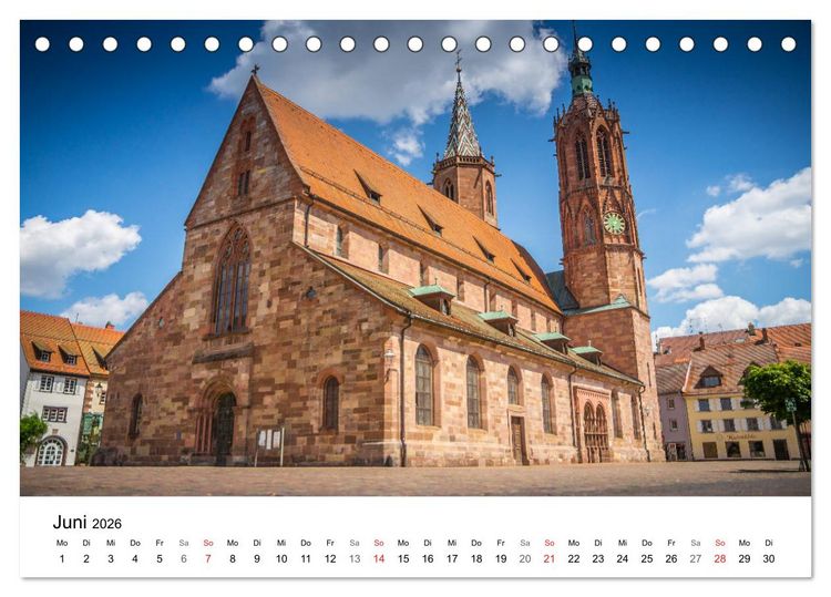 Produktbild: Villingen-Schwenningen - Impressionen einer Stadt (Tischkalender 2026 DIN A5 quer), CALVENDO Monatskalender