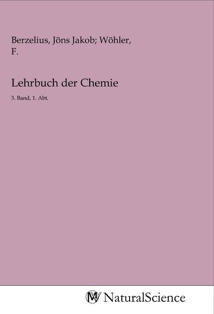 Produktbild: Lehrbuch der Chemie