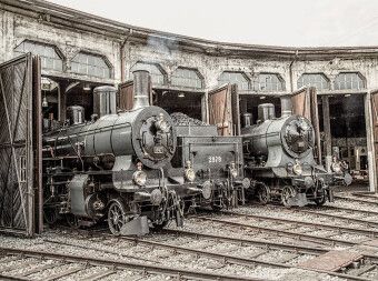Produktbild: CALVENDO Puzzle Dampflokomotiven 2978,1367 und 705 | 2000 Teile Lege-Gr&ouml;&szlig;e 90x67cm Foto-Puzzle f&uuml;r gl&uuml;ckliche Stunden