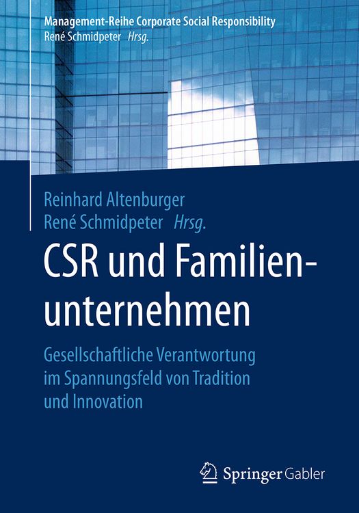 Produktbild: CSR und Familienunternehmen
