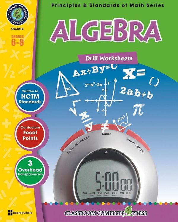 Produktbild: Algebra - Drill Sheets