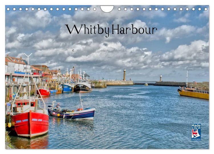Produktbild: Whitby Harbour (Wall Calendar 2027 DIN A4 landscape), CALVENDO 12 Month Wall Calendar