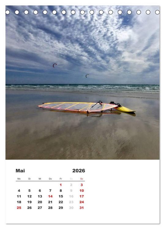 Produktbild: Abenteuer Wasser (Tischkalender 2026 DIN A5 hoch), CALVENDO Monatskalender