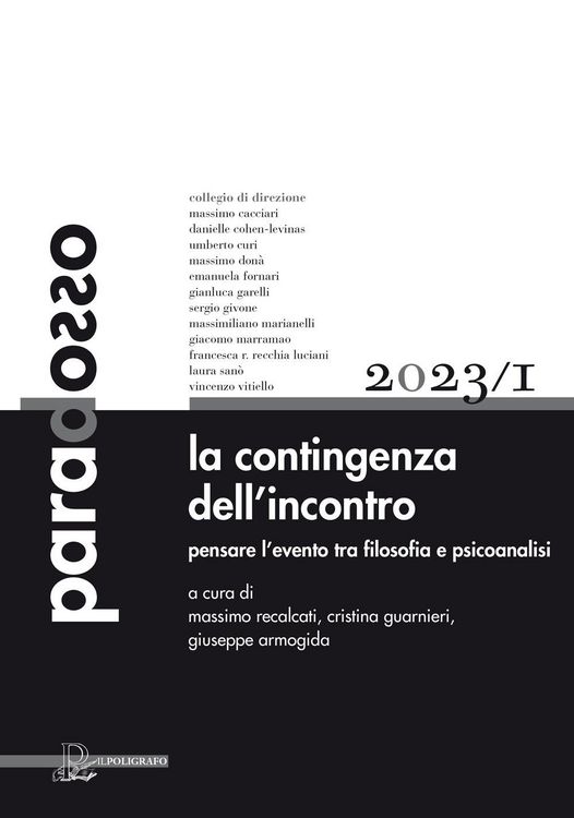 Produktbild: La contingenza dell'incontro. Pensare l'evento tra filosofia e psicoanalisi