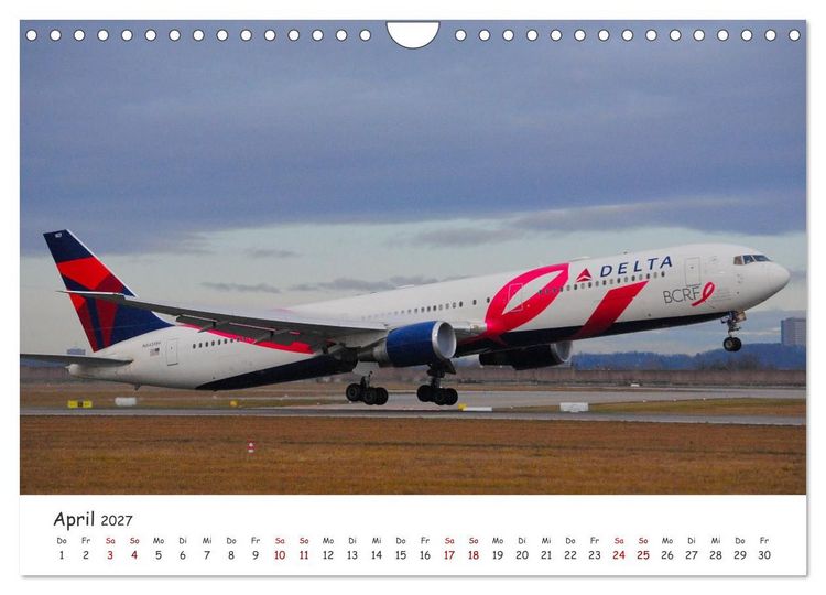 Produktbild: Besondere Flugzeugtypen (Wandkalender 2027 DIN A4 quer), CALVENDO Monatskalender