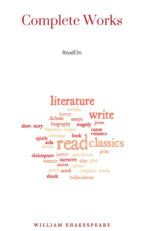 Produktbild: The Complete Works of William Shakespeare