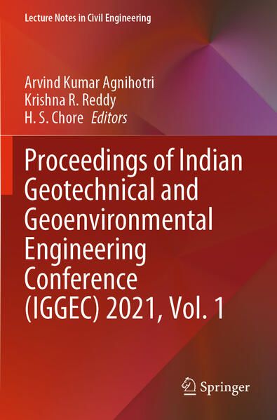Produktbild: Proceedings of Indian Geotechnical and Geoenvironmental Engineering Conference (IGGEC) 2021, Vol. 1