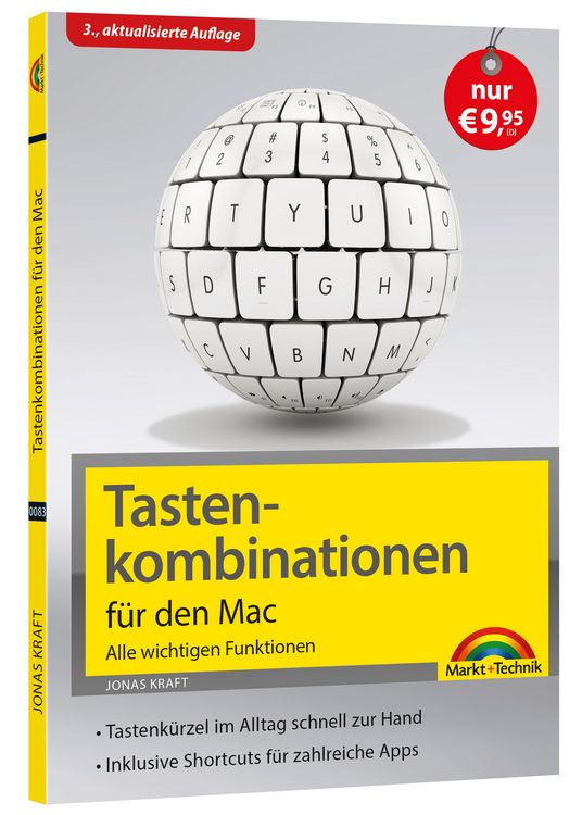 Produktbild: Tastenkombinationen für den Mac