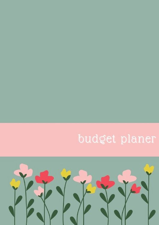 Produktbild: Budget Planer Deutsch Buch f&uuml;r Anf&auml;nger Blume