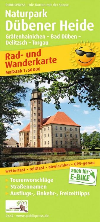 Produktbild: Naturpark D&uuml;bener Heide, Gr&auml;fenheinichen - Bad D&uuml;ben - Delitzsch - Torgau 1:60 000