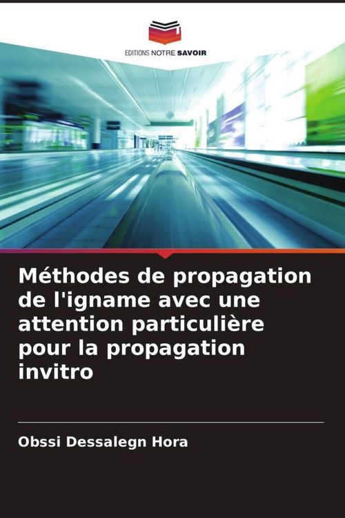 Produktbild: M&eacute;thodes de propagation de l'igname avec une attention particuli&egrave;re pour la propagation invitro