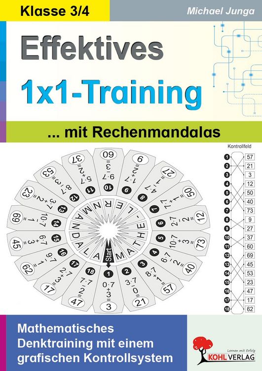 Produktbild: Effektives Einmaleins-Training mit Rechenmandalas