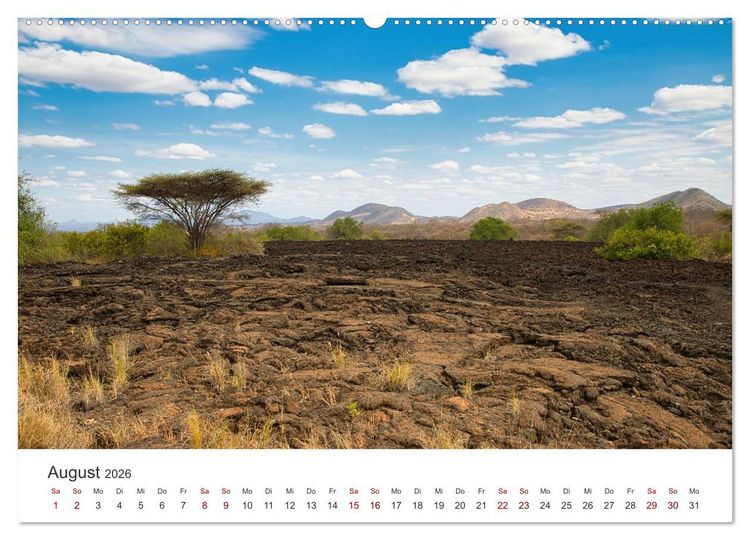 Produktbild: Kenia - Eine Entdeckungsreise durch das Land im Osten Afrikas (Wandkalender 2026 DIN A2 quer), CALVENDO Monatskalender