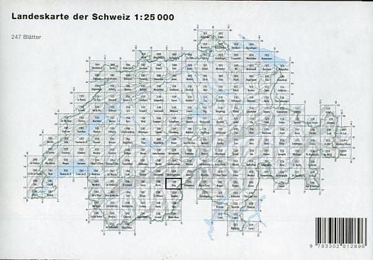 Produktbild: Swisstopo 1 : 25 000 Brig