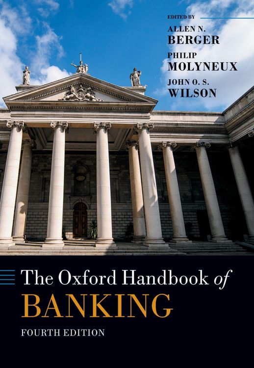 Produktbild: The Oxford Handbook of Banking