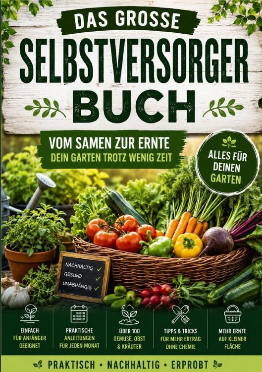 Produktbild: Das gro&szlig;e Selbstversorgerbuch